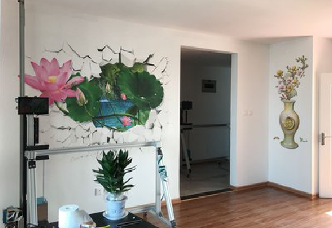 湘乡墙体彩绘相比墙纸的优势。